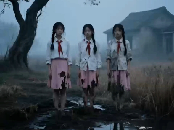 月夜下的神秘仪式与迷雾中的召唤#梦核 #神秘 #月夜 #召唤 #幻想