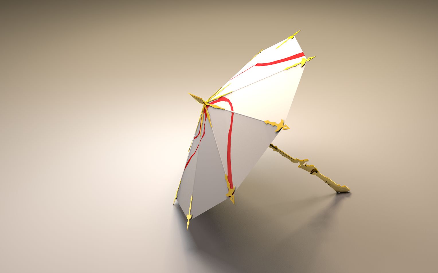 Maya建模教程：《全职高手》CG级别“千机伞”结构制作解析_哔哩哔哩_bilibili