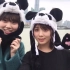 太可爱！与田和美月在上海外滩发回来的视频