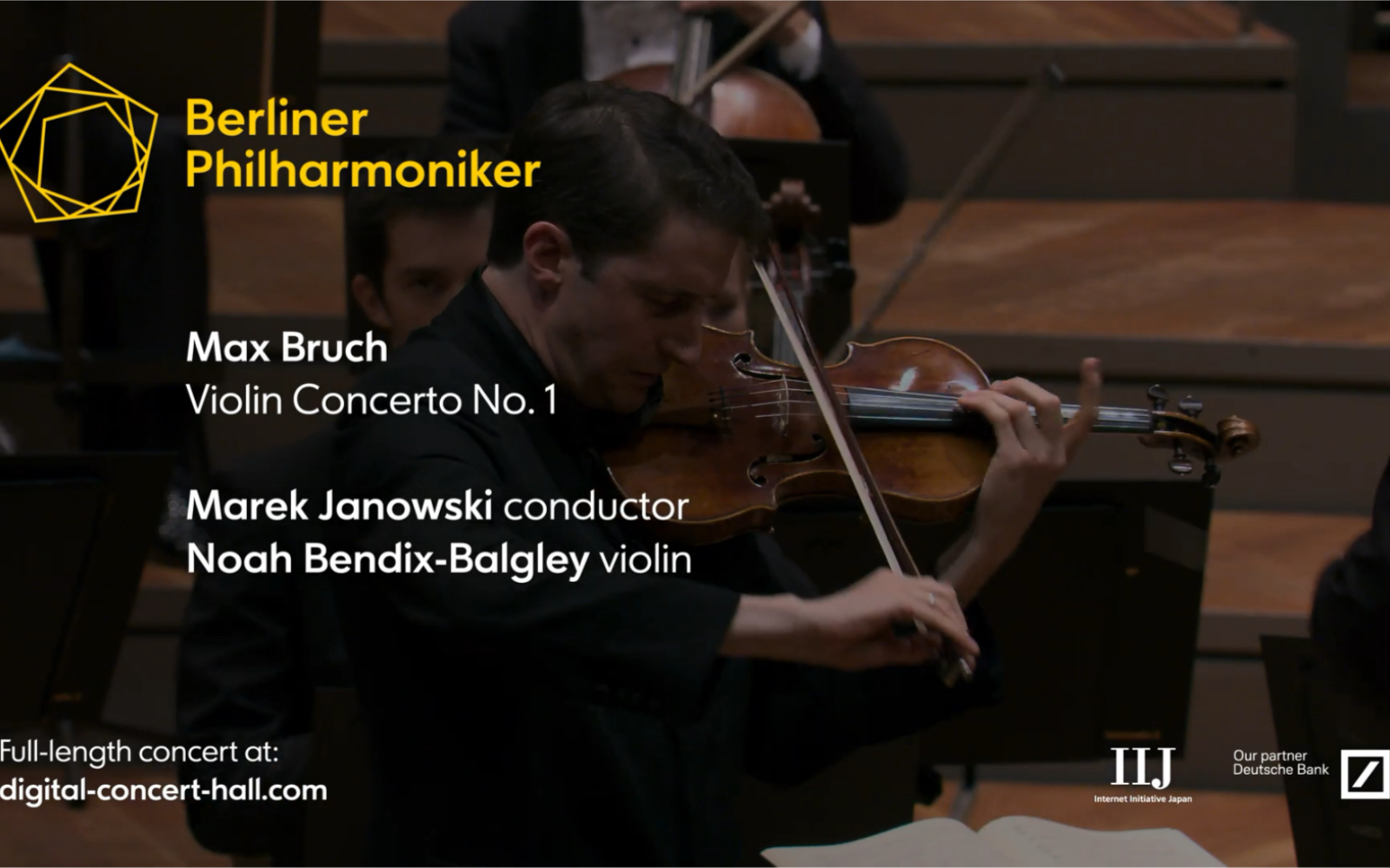 BendixBalgley & 布鲁赫g小调第一小提琴协奏曲 Bruch: Violin Concerto/Berliner Philharmoniker哔哩哔哩bilibili