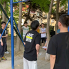 大学生体测现场！！！引体向上