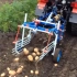 超简单的收割机，用它收土豆，省去多少力气