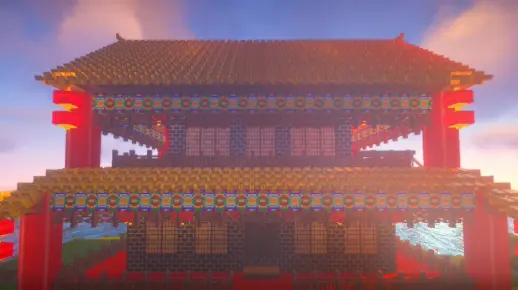 我的世界中式建筑之小白殿