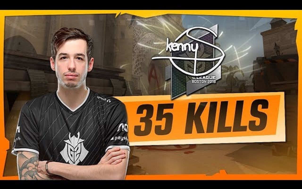 csgo - kennys 35 frags on mirage @ faceit pro league