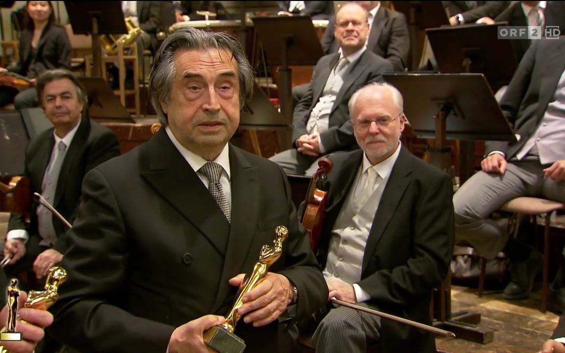 【高清】里卡尔多 穆蒂和维也纳爱乐乐团 获奥地利电视奖 ROMY 2021 （2021年维也纳新年音乐会）