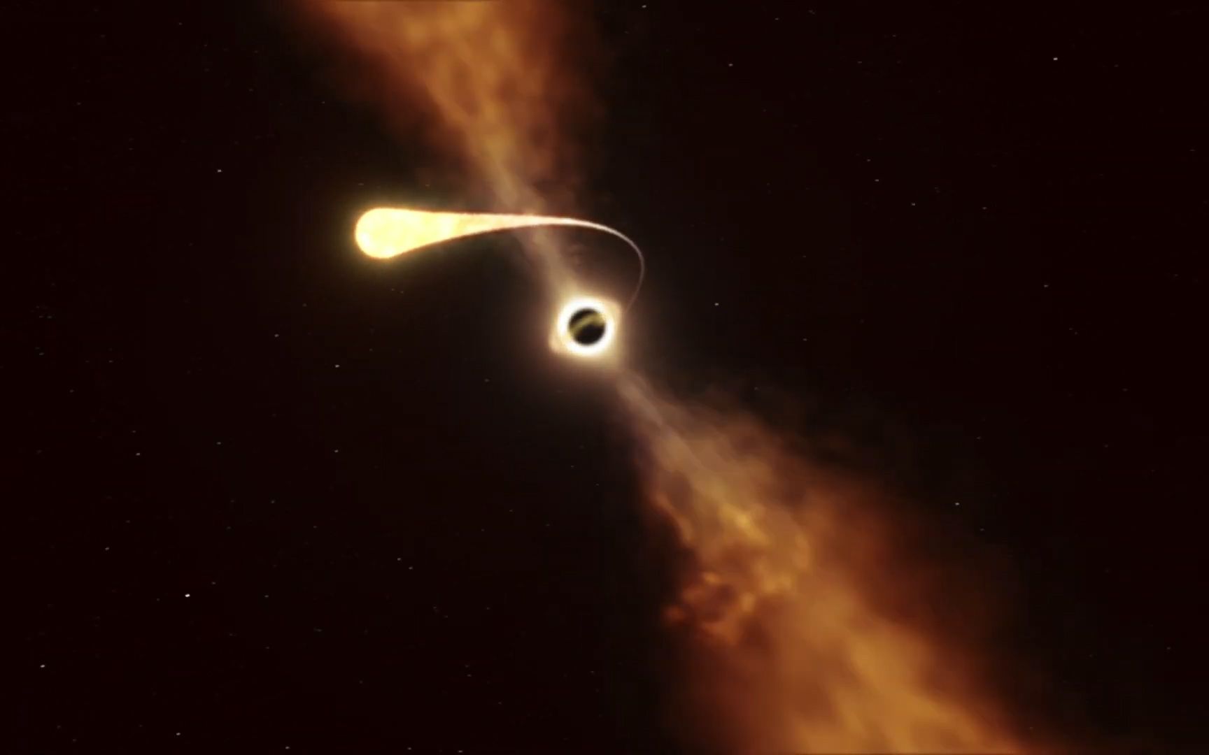 2亿光年外的“宇宙惨案”！科学家观测到一起黑洞吞噬星体事件