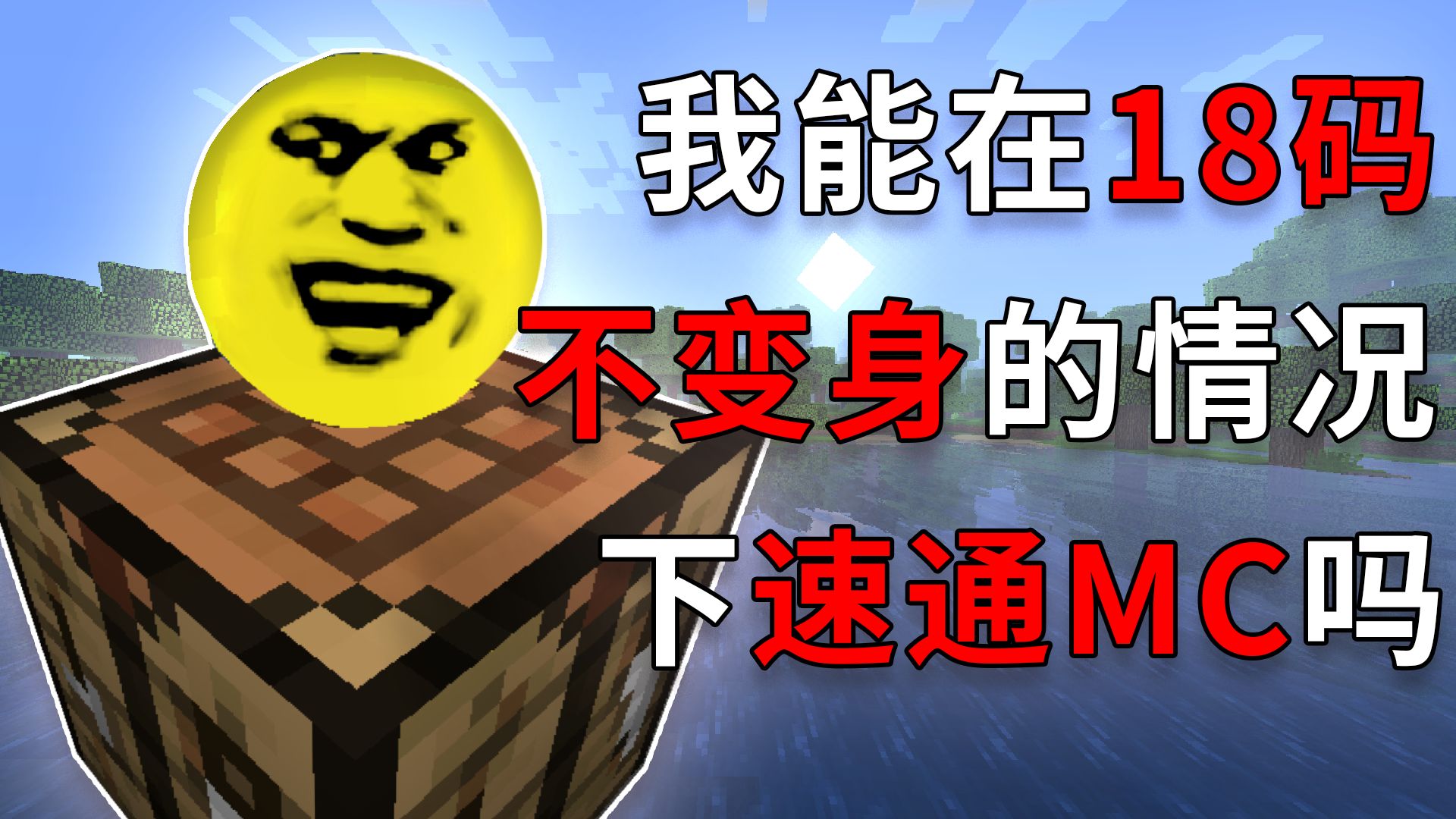 我能在18码不变成老牧师的情况下速通MC吗【verity 2 】