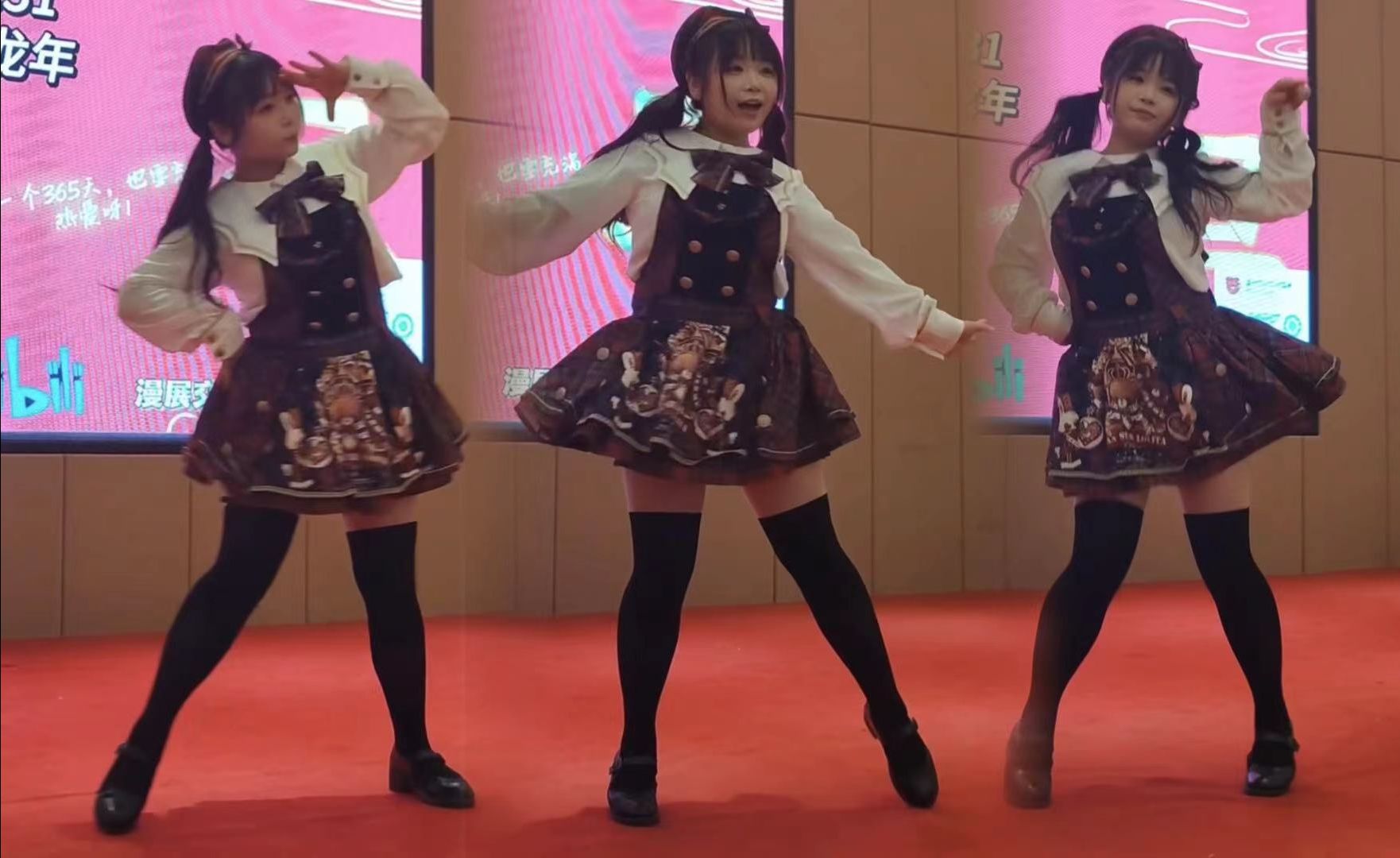 Butterfly graffiti on the Comic-Con floor! [Little Dragon Lady]