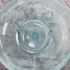 战国-汉-蓝玻璃圈足剔口供盘，30cm口径7cm高750g，年代久远，品相完美，器型高贵，透明度高，国内著名博物馆洽购目