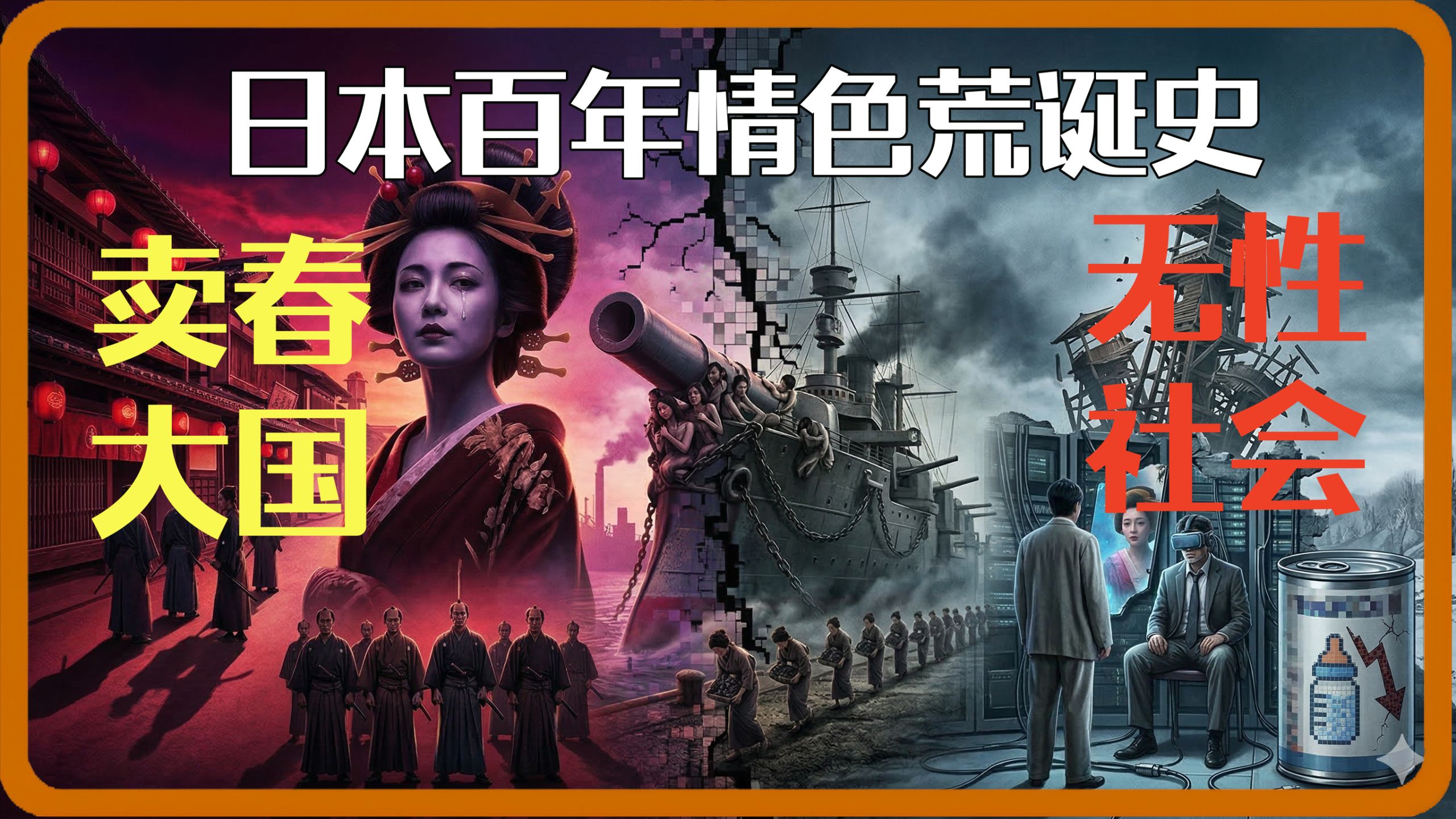 从卖春大国到无性社会，日本百年情色荒诞史