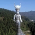 贵州一贫困县被指斥巨资建88米苗族女神雕塑 官方回应来了
