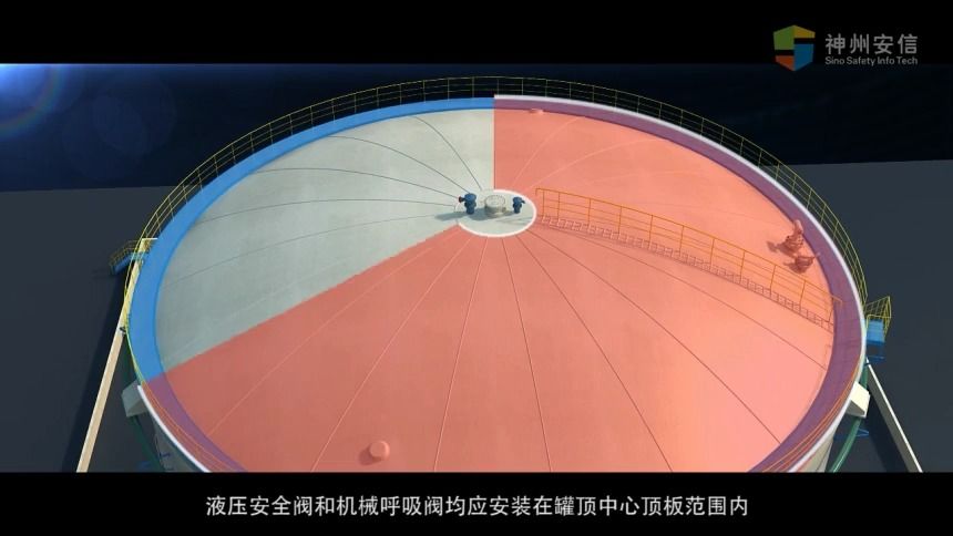 石油化工拱顶储罐结构、工作原理动画讲解，一看就懂了！拱顶储罐制造简单、造价低廉，所以在国内外许多行业应用最为广泛，最常用的容积为 1000 -10000m³ ，
