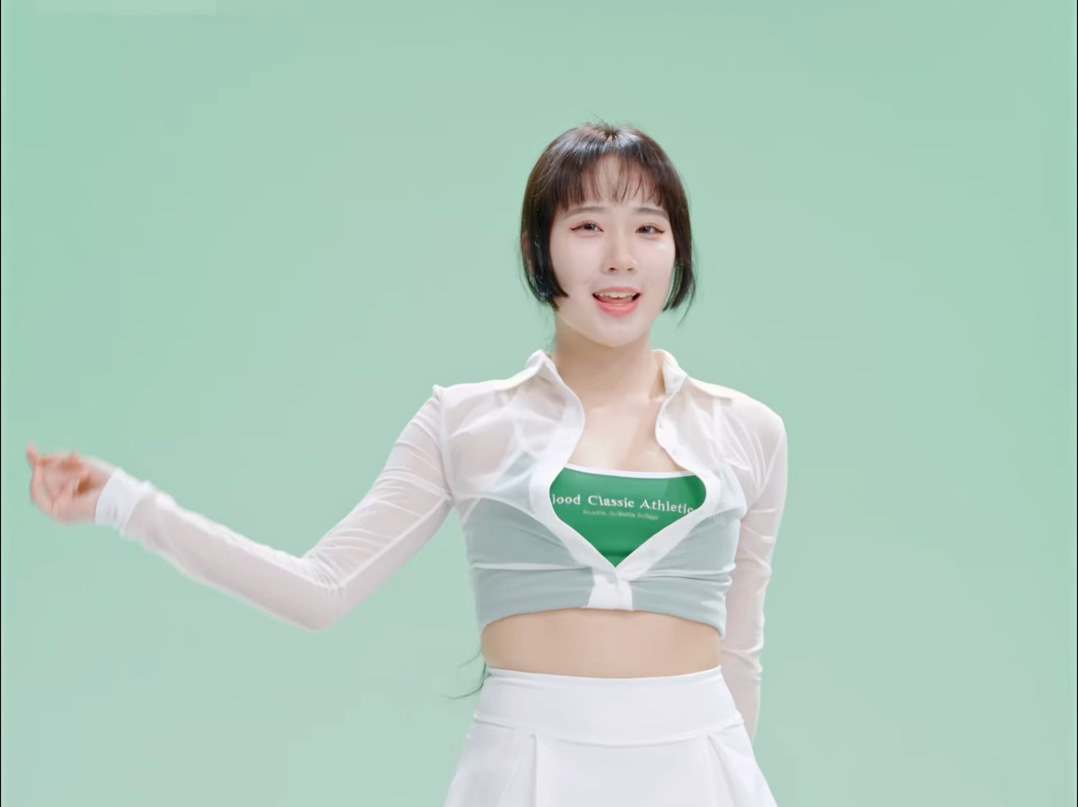 郑 仁 Heart Attack 白绿