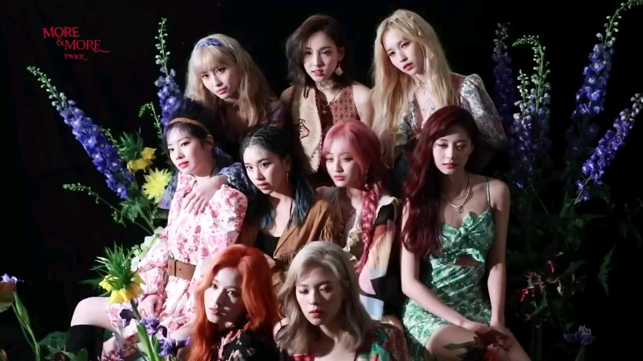 Twice迷你9辑 More More 预告照拍摄花絮公开 哔哩哔哩 つロ干杯 Bilibili