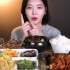 【中字】小嘴大容量美女Boki吃播||Eat with Boki||韩国吃播