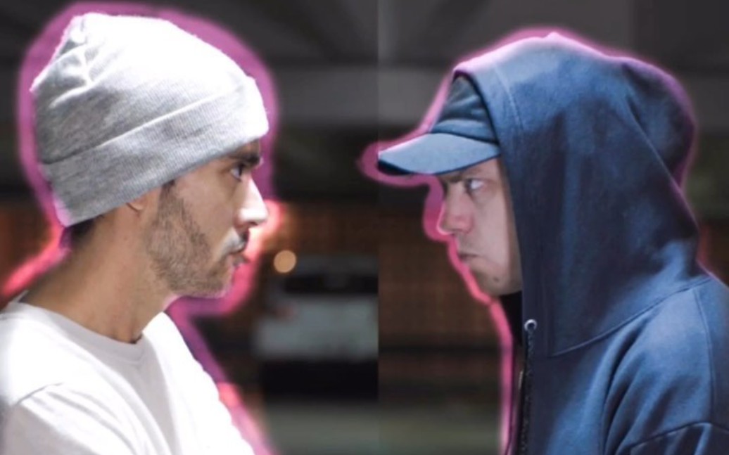 饭制Slim Shady与Eminem之间的battle大战