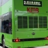 香港九巴2路 比亚迪B12D纯电动双层巴士在尖沙咀码头
