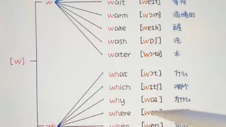 拼读 Ep完结 半元音[w]的字母组合