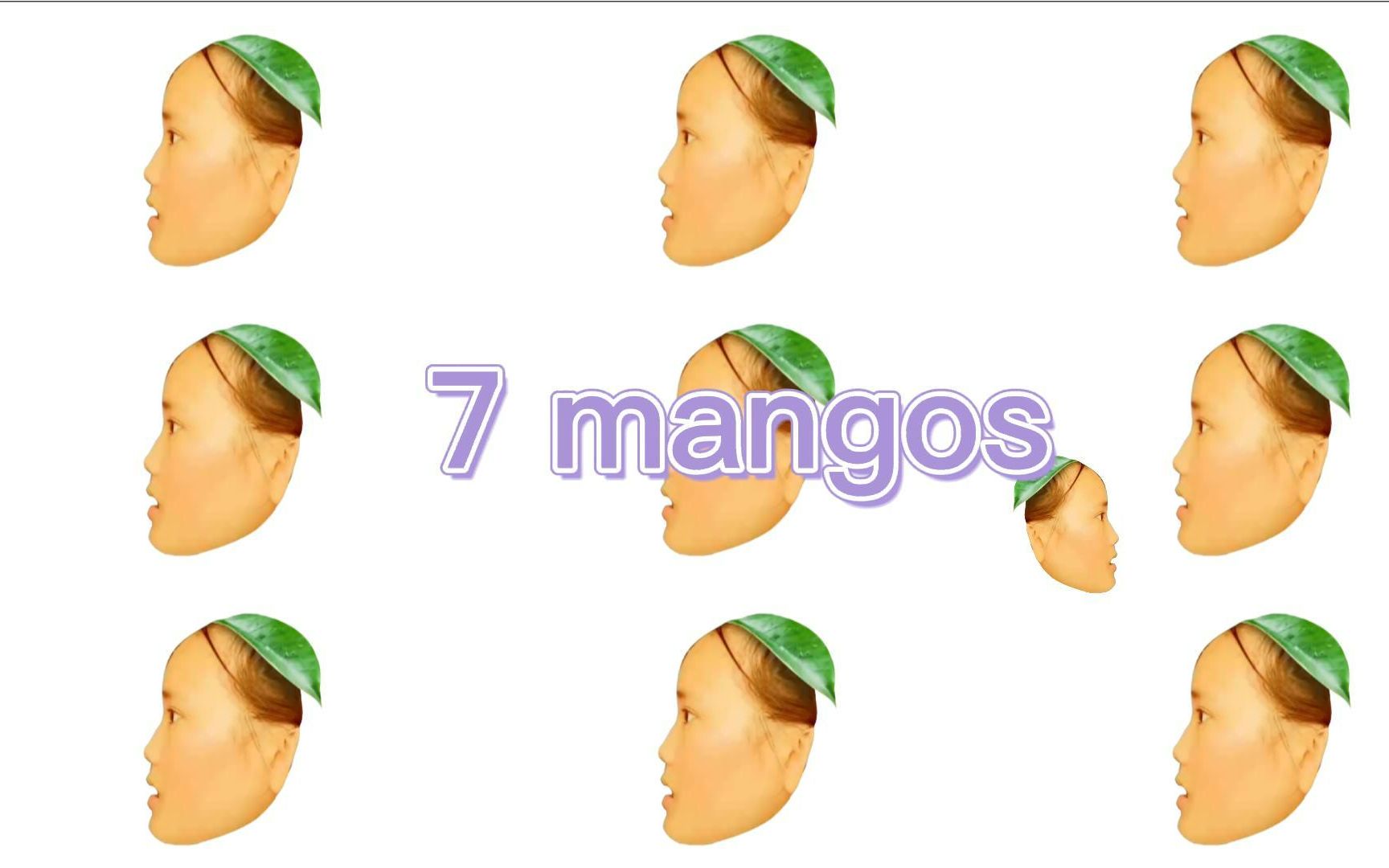 【芒肘音乐】《7 mangos》（歌词版）测测你们会不会唱