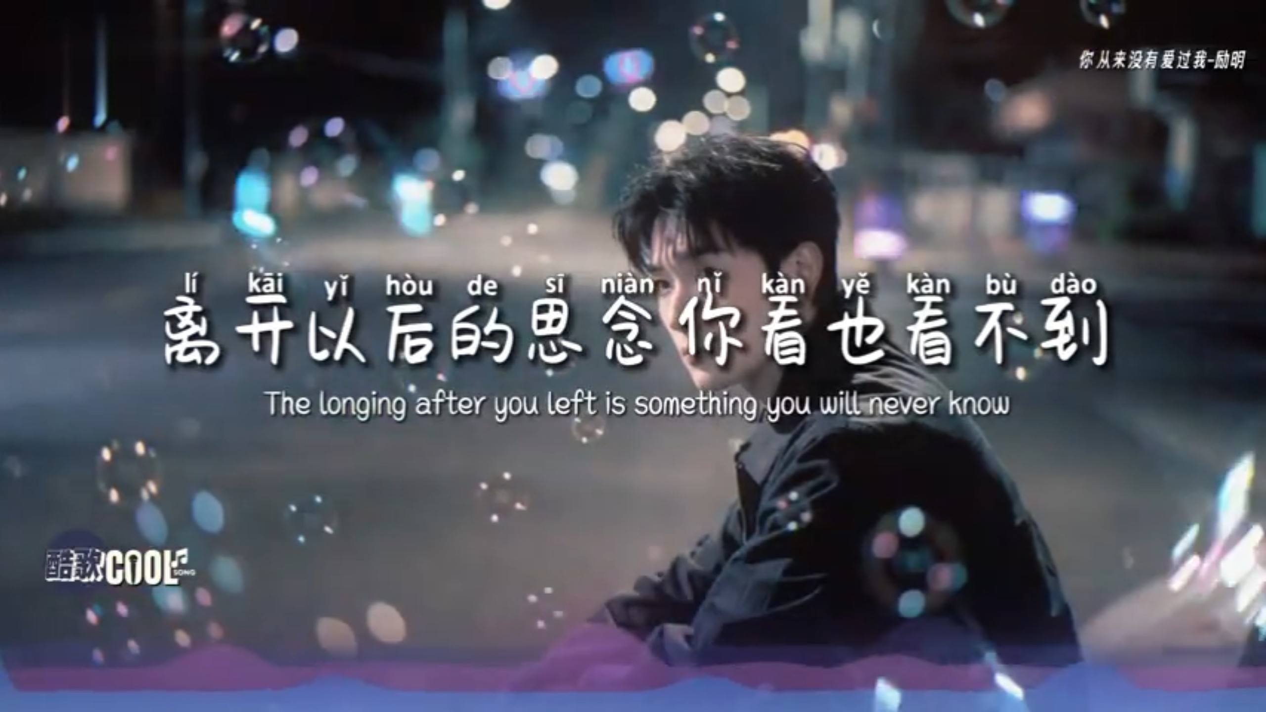 励明 - 你从来没有爱过我（男声版）