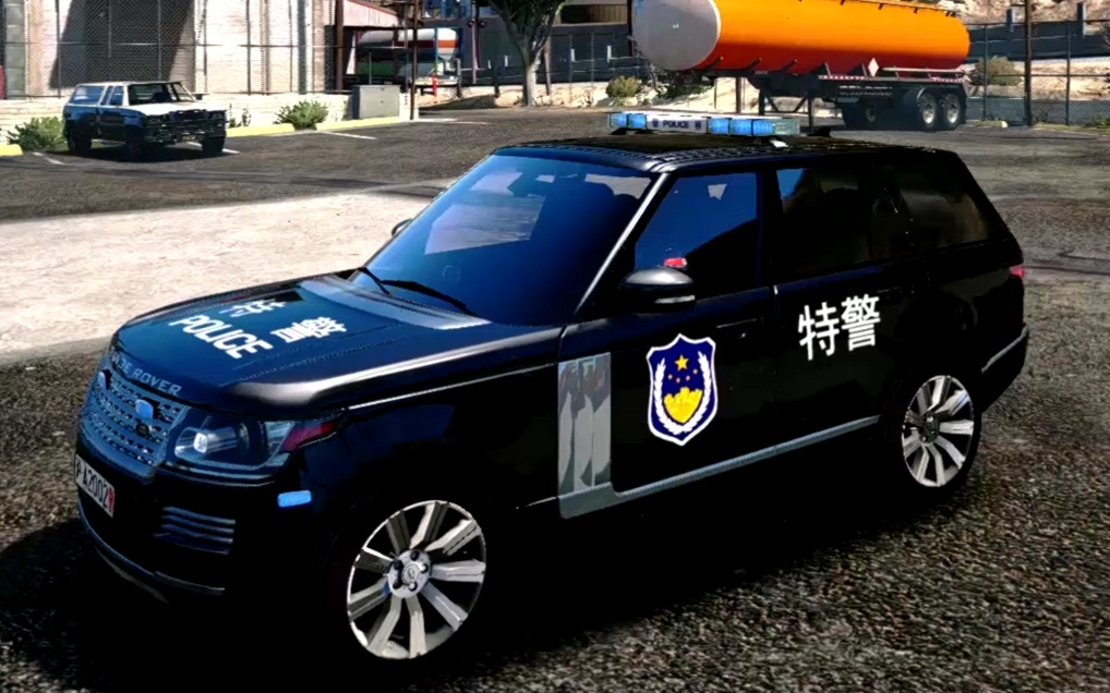 小辉哥出品gta5mod路虎揽胜特警警车