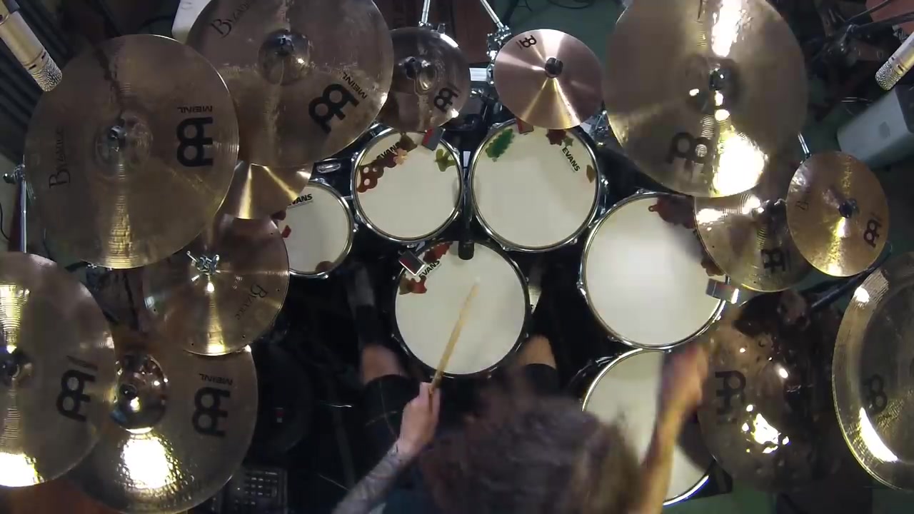 【架子鼓】Strapping Young Lad !Almost Again! DRUMS_哔哩哔哩_bilibili