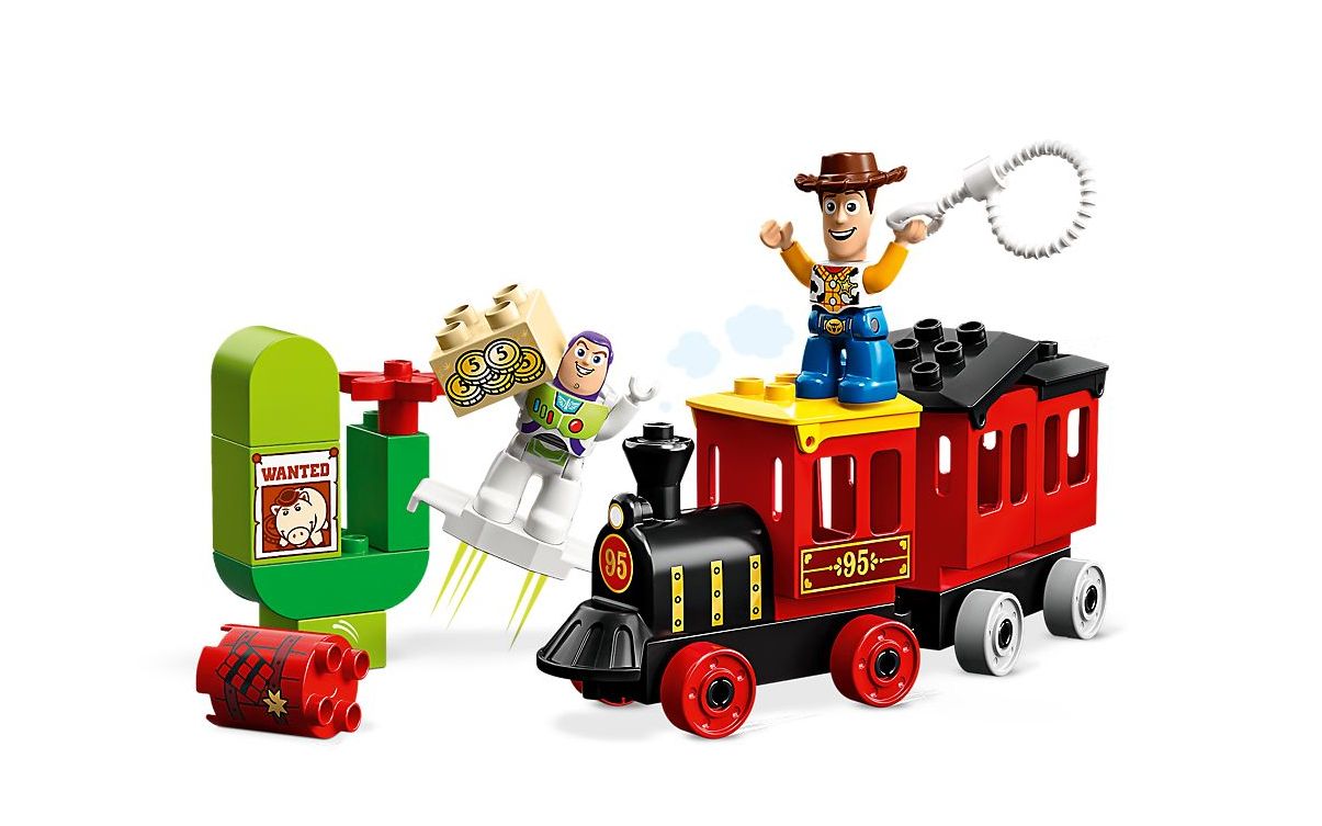 乐高lego10894玩具总动员4得宝玩具总动员火车速拼评测