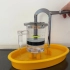 活塞式抽水机抽水过程演示
