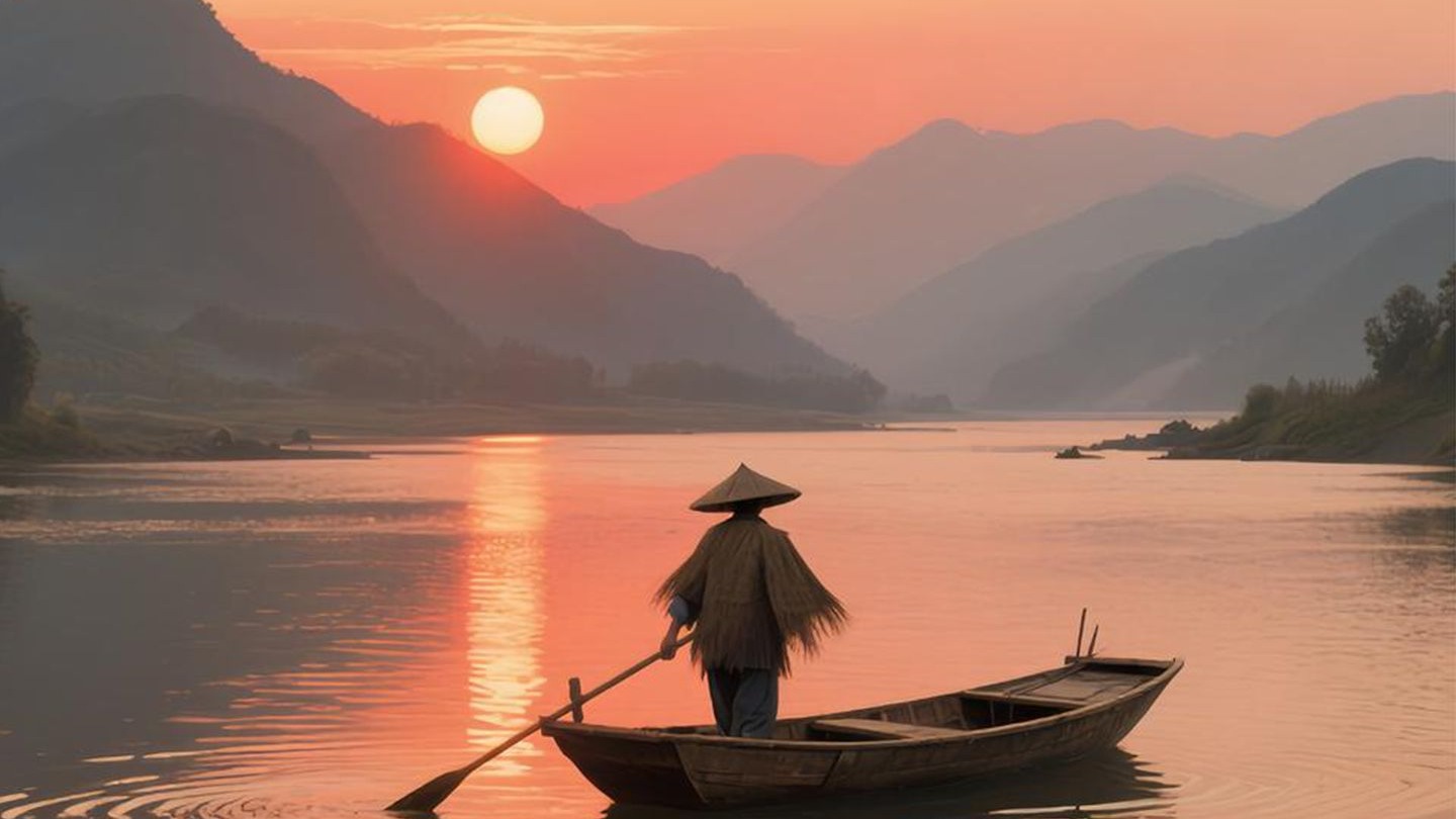 一曲《渔舟唱晚》美醉了，承载着一代人的温暖回忆