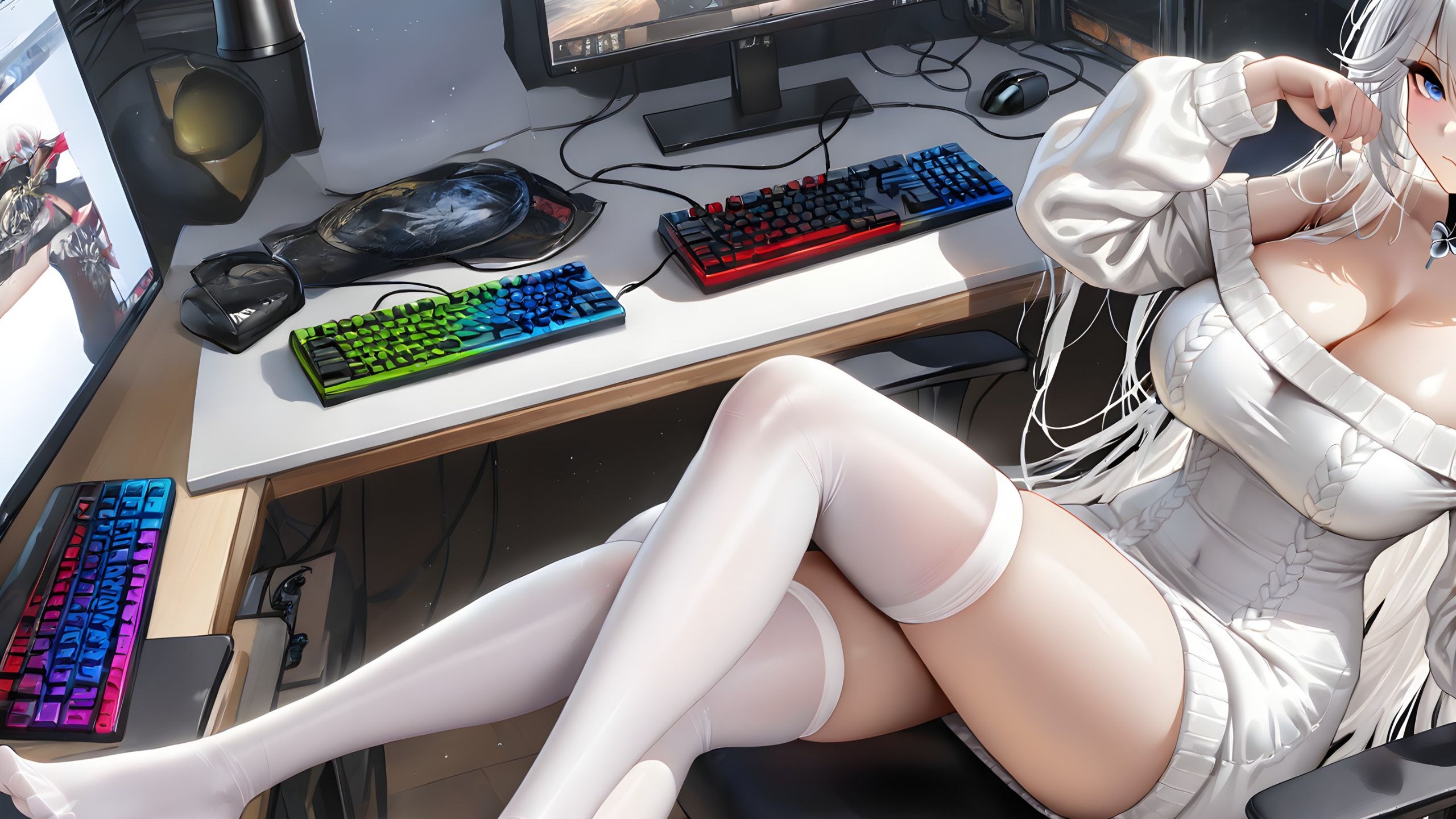 埃格妮丝⚓「指挥官，要开一局吗？❤」