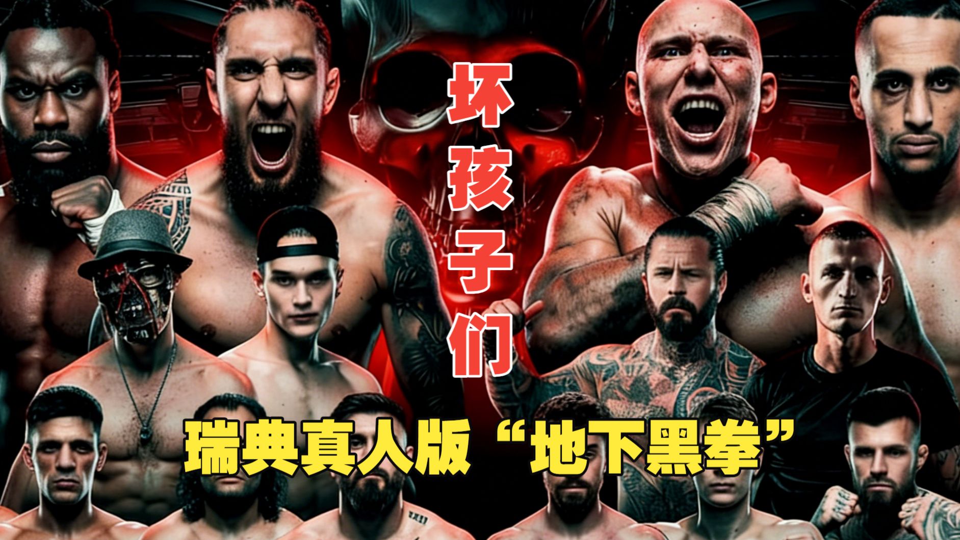 瑞典KOTS坏孩子们（第一弹）三场精彩对决！ 真人版“地下黑拳”#小北格斗 #KOTS #小北裸拳