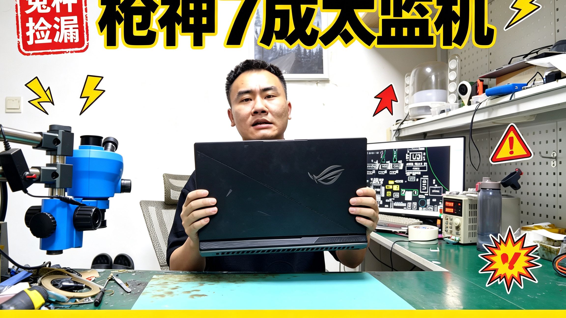 闲鱼便宜4千捡漏枪神 7 4090，换来一整年维修噩梦！