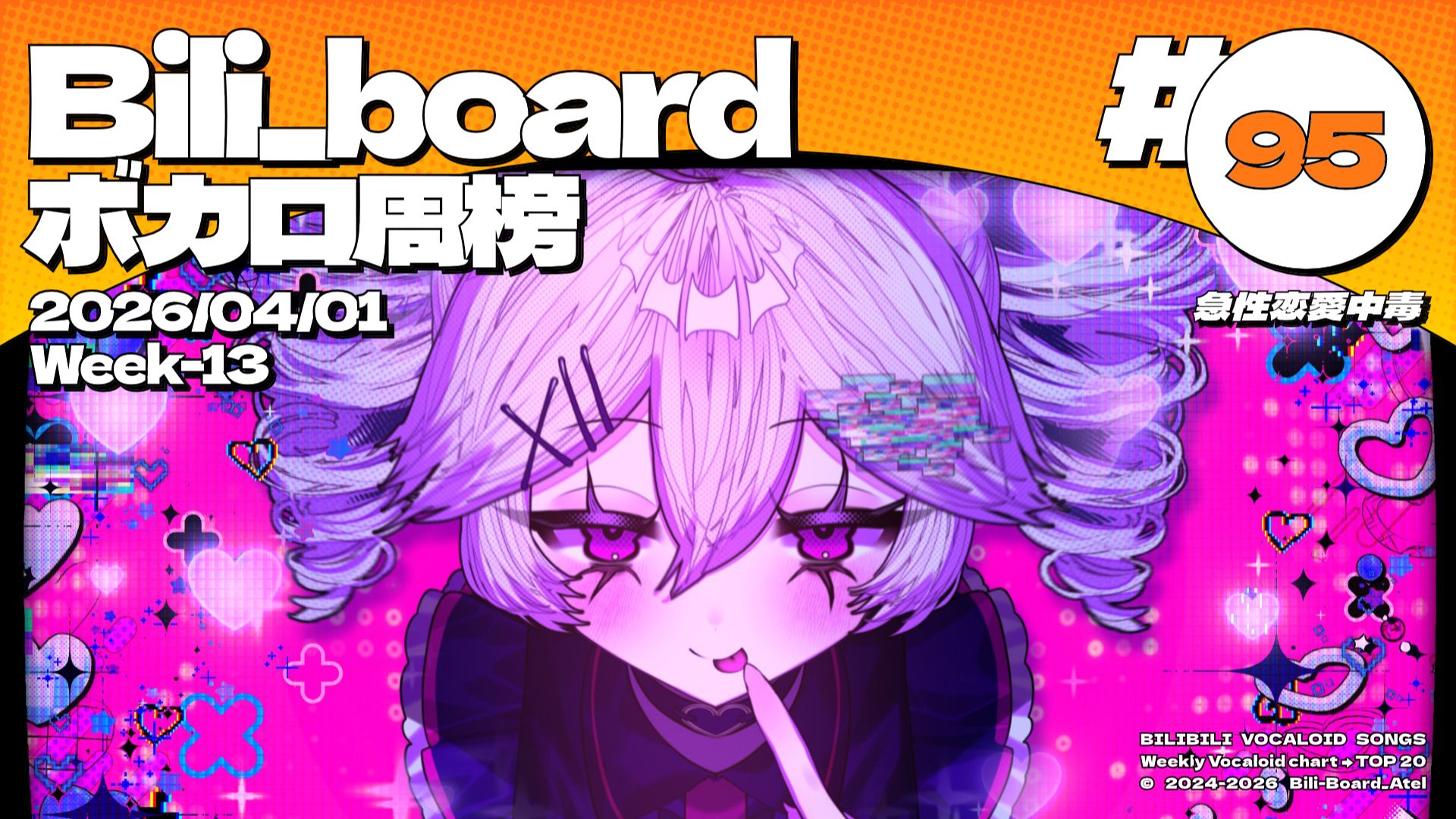 Bili_Board术力口周榜第95期2026年4月1日第13周