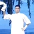 优秀青年武生赵宏运演出全剧《沙家浜》，这是“朝霞映在阳澄湖上”唱段