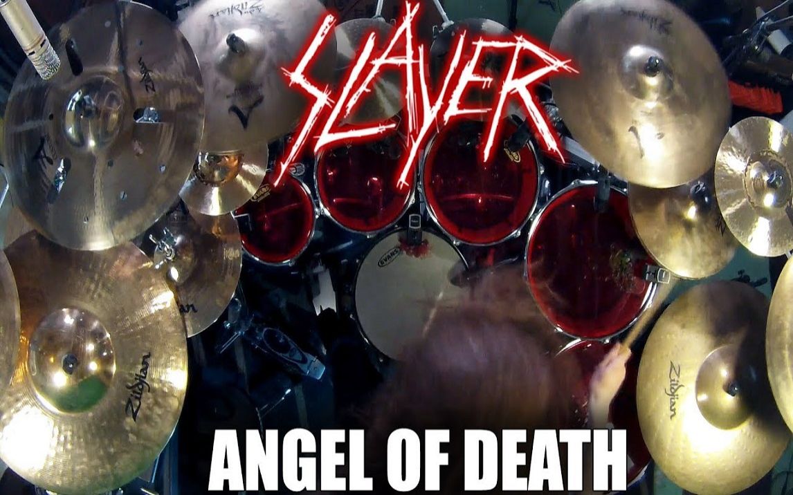 Samus Paulicelli  Slayer  ＂Angel of Death＂  Drum Cover哔哩哔哩bilibili