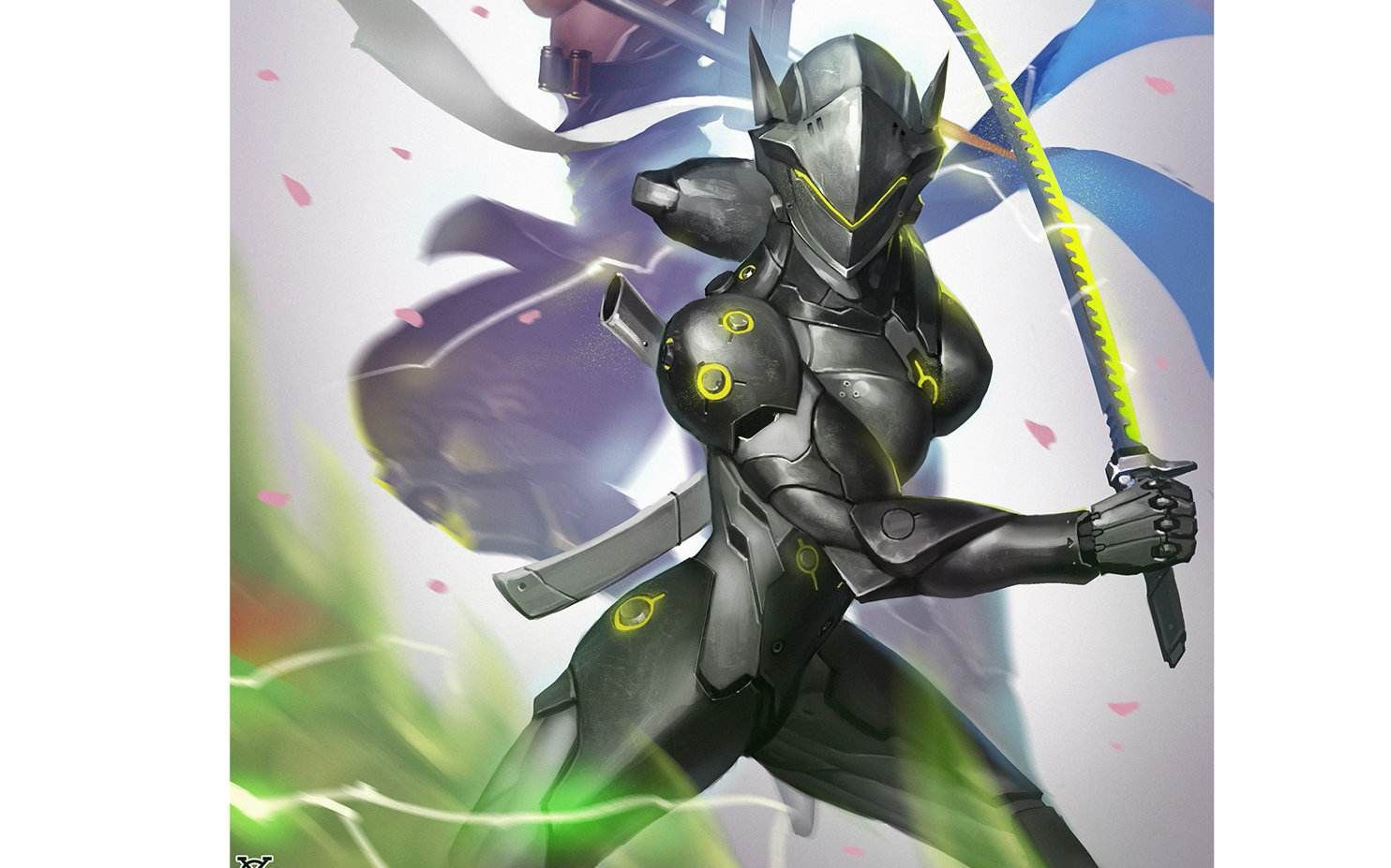 守望先锋 源氏 表情分享展示