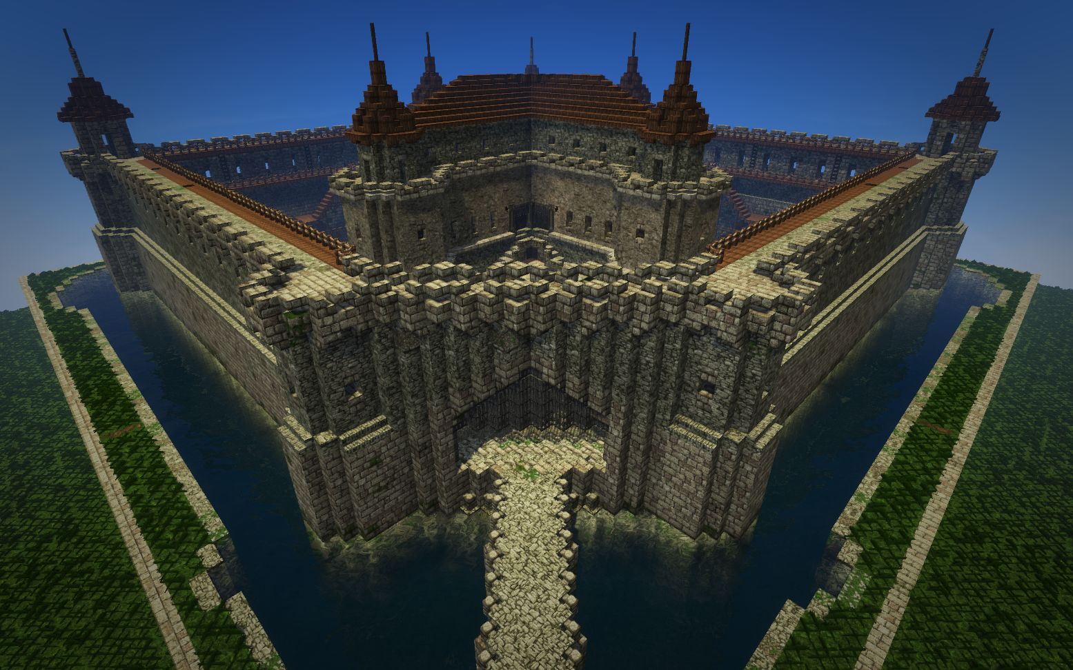 我的世界城堡建造指南 - 哔哩哔哩