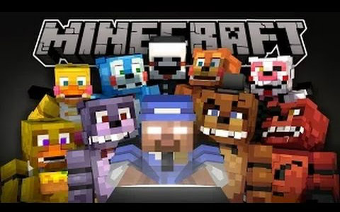 【minecraft】如果herobrine玩 玩具熊的五夜后宫