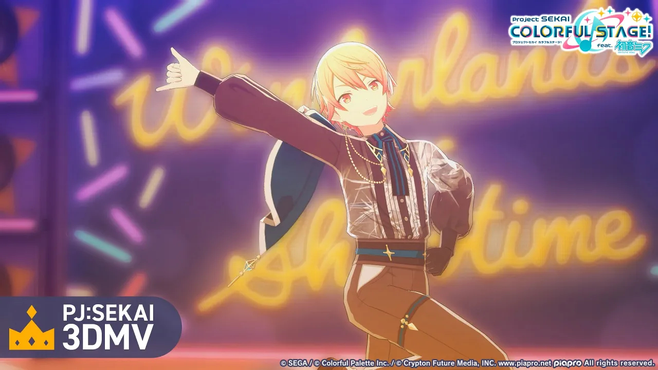 【中文CC字幕】【ワンダーランズ×ショウタイム×MEIKO】フィラメントフィーバー（Filament Fever）【3DMV／『世界计划 多彩舞台』主题原创曲】