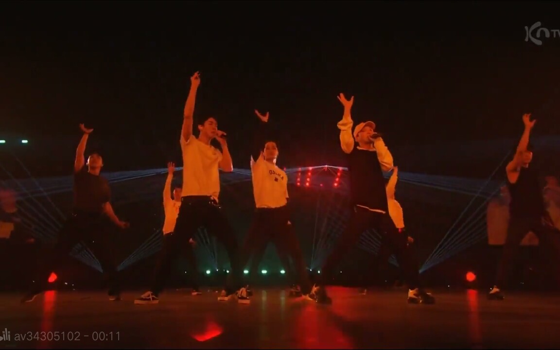 燃爆全场！SMTOWN大阪场EXO《run this》超清现场