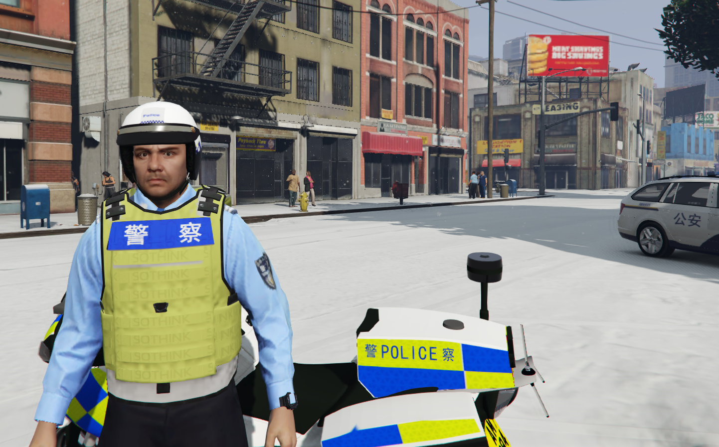 【gta5警察mod(lspdfr】洛圣都公安局的日常03