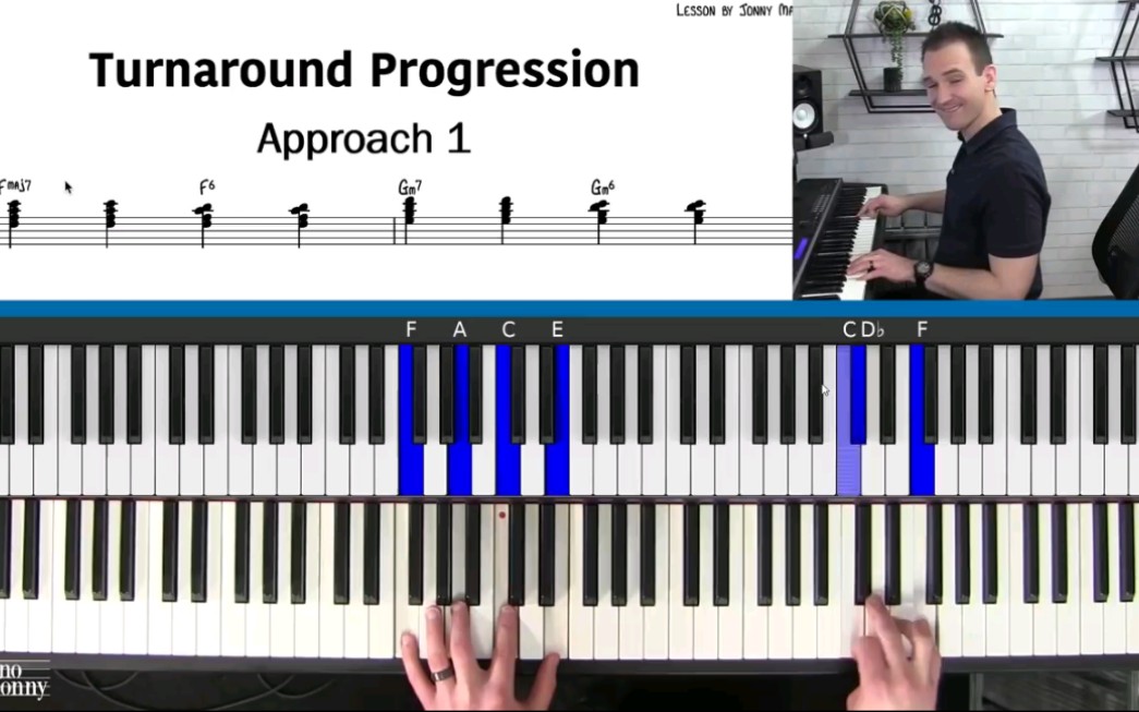 [piano with Jonny]准备开爵士演奏会吧！_哔哩哔哩 (゜゜)つロ 干杯bilibili
