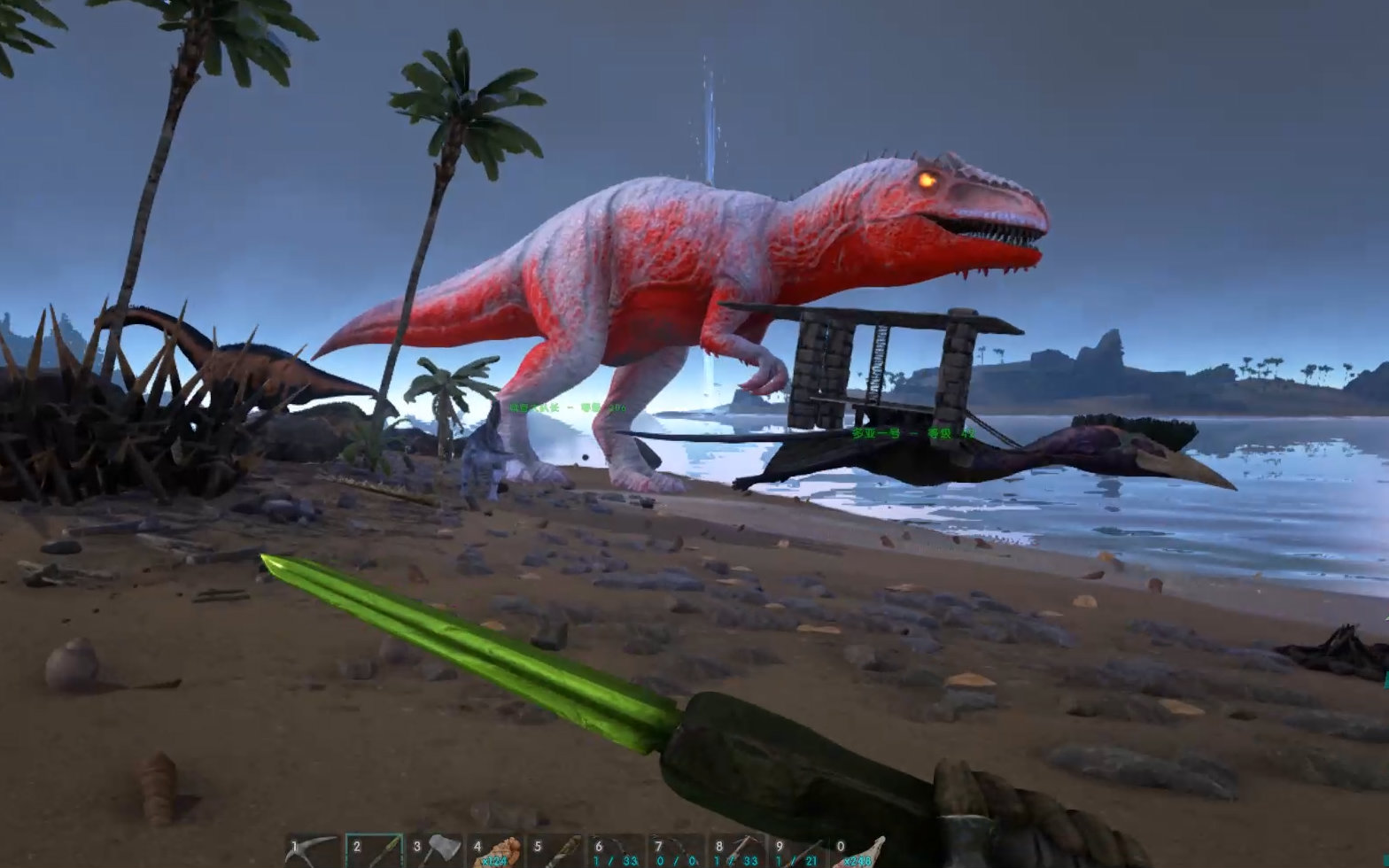 方舟生存进化-11《起源篇-精英南巨,一口一个小朋友》轻加速版视频在线观看_ 放肆吧