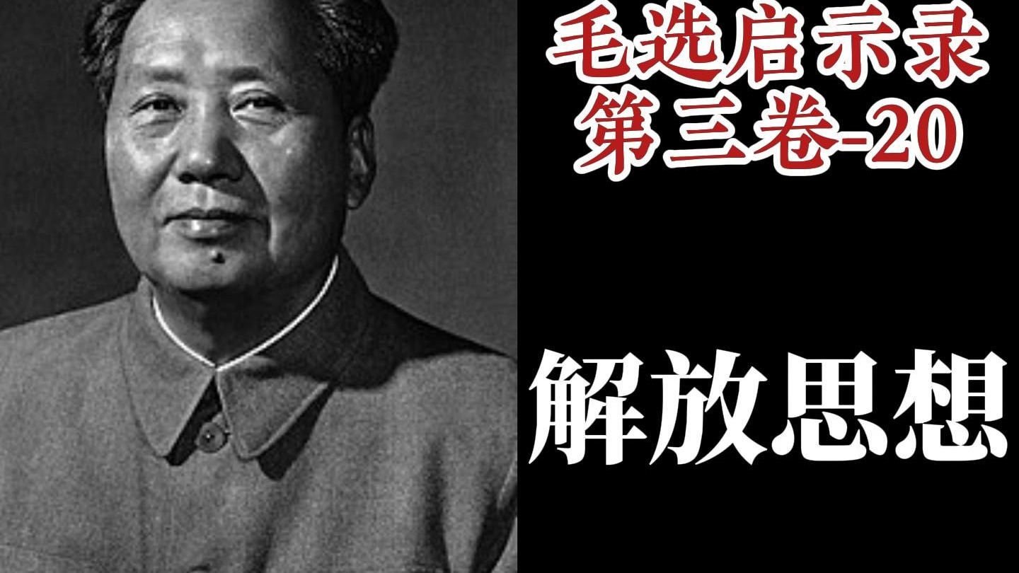你的思想，解放了么？【毛选启示录】