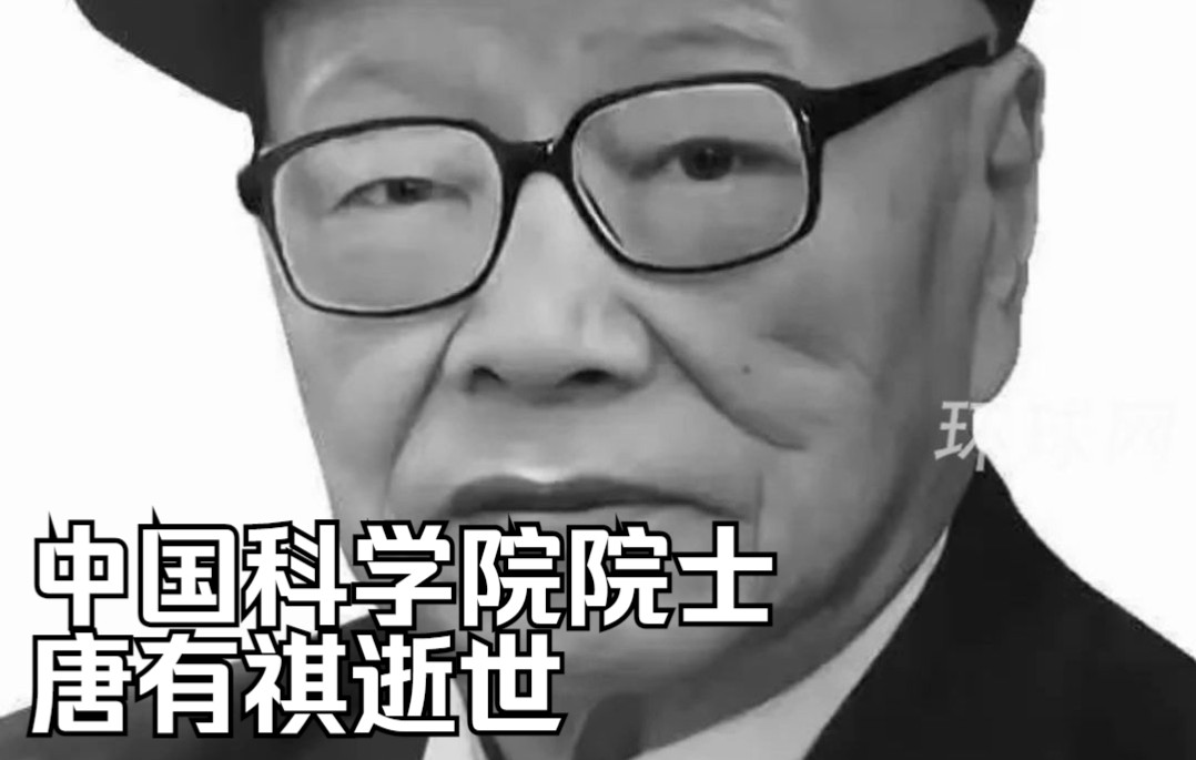 送别！ 中国科学院院士唐有祺逝世