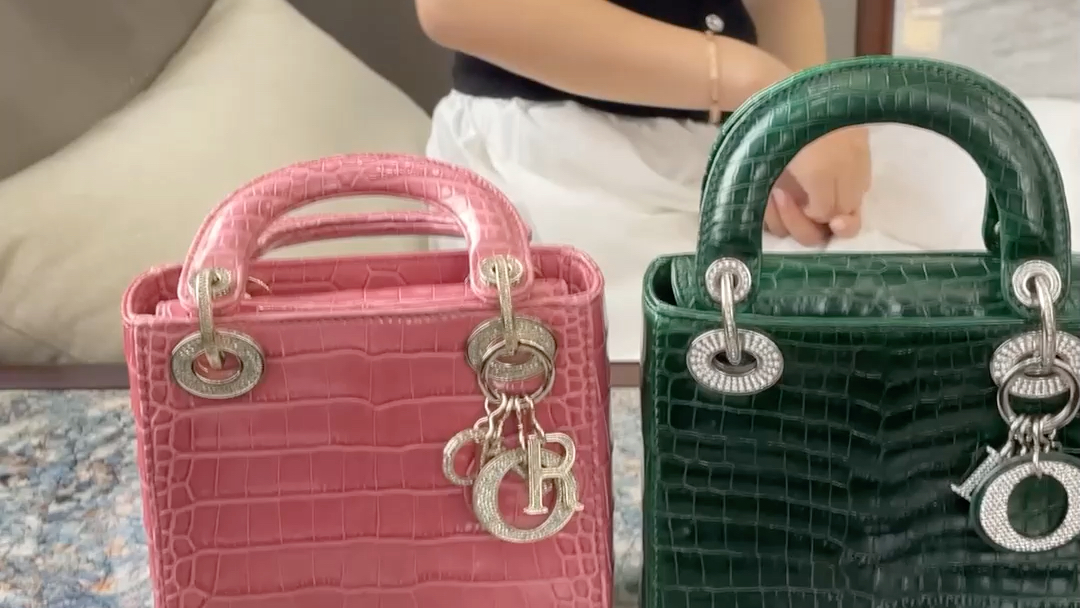 如果拎这两只包去Dior专柜，你会被请到小房间…