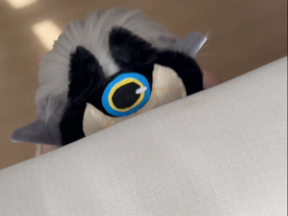 You can come in and act like you're scared.