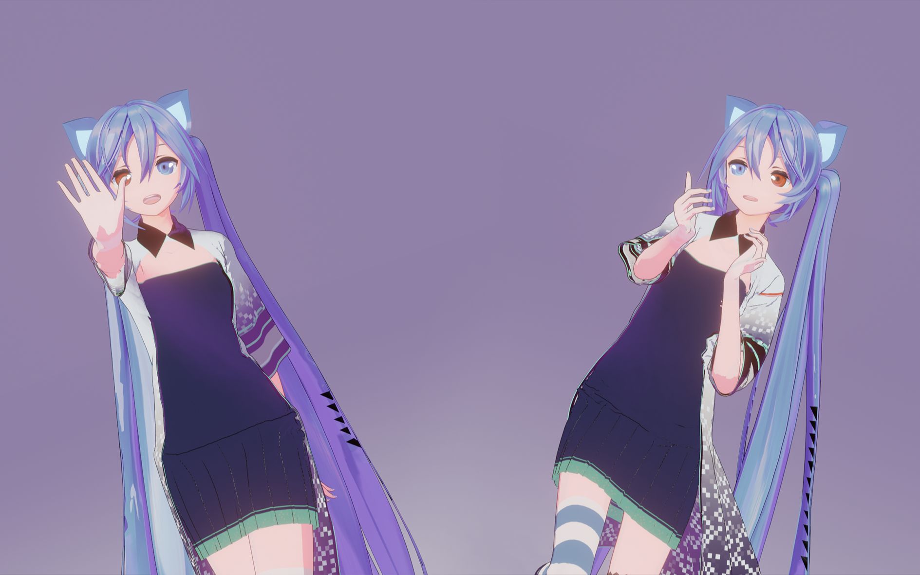 〖 MMD || Blender 〗〖60FPS/4K〗 ◤• p.h. •◥ [ YYB Miku ]哔哩哔哩bilibili