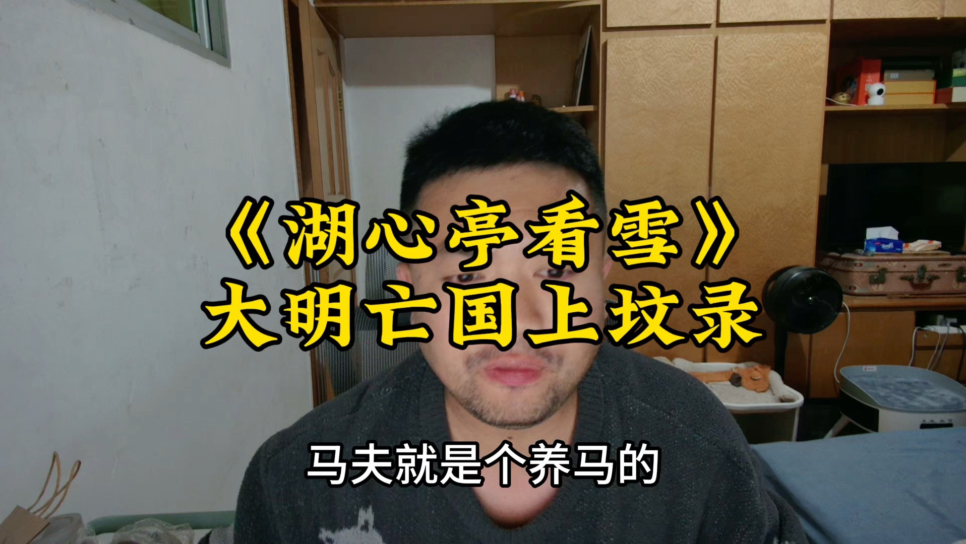 教科书骗了我！《湖心亭看雪》根本不是游记，是张岱给大明上坟#湖心亭看雪终极解读