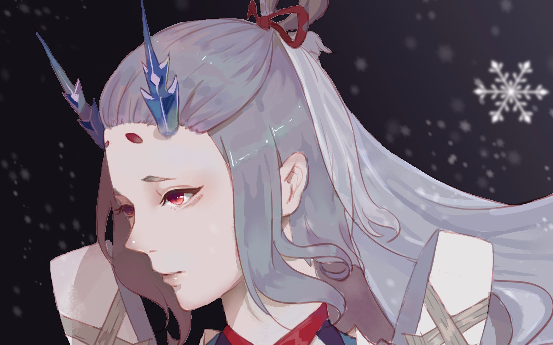 【板绘】阴阳师-雪童子
